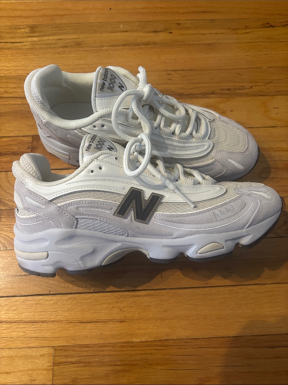 New Balance 1000 pearl gray black - size men’s 10